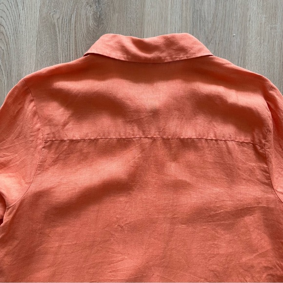 Mango Linen Button Down Shirt - Picture 10 of 10